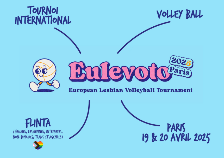 Eulevoto – tournoi européen de volley lesbien et inclusif